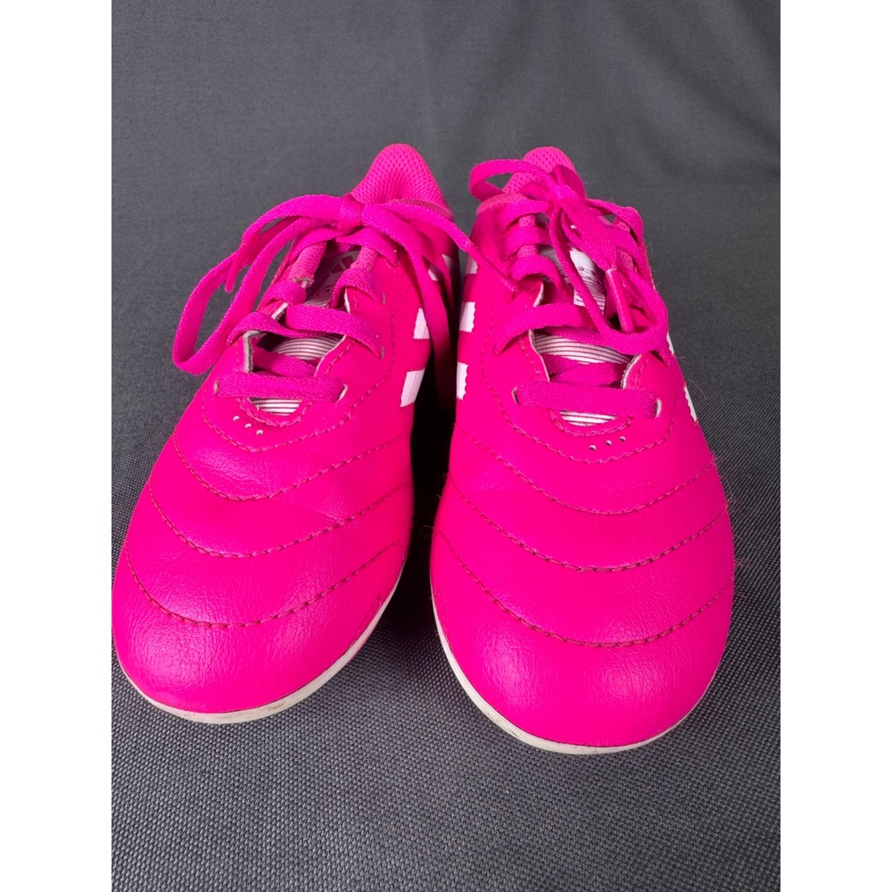 Adidas Kids Pink Soccer Cleats Youth Size 12K Bright Pink FG Cleats - Picture 4 of 7